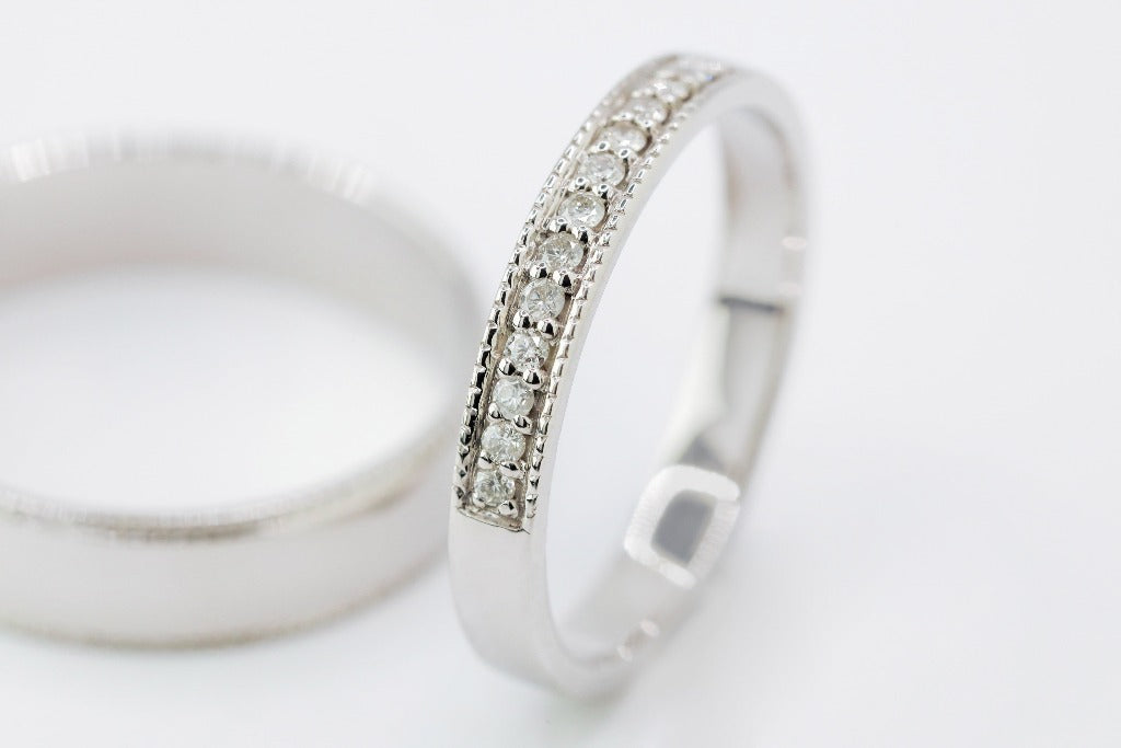 Bride Ring: .01ct