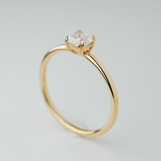 .40ct - asscher cut, moissanite