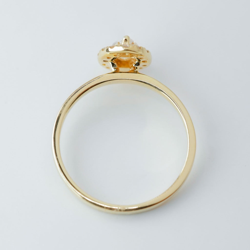 30ct- center, Marquise cut .01ct- 16pcs, halo, round cut