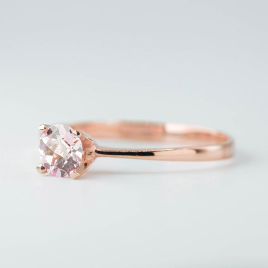 .50ct - round cut, pink tourmaline gemstone